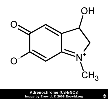Image result for adrenochrome molecule